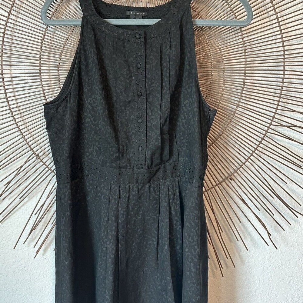 Black Halter Dress by Theory
